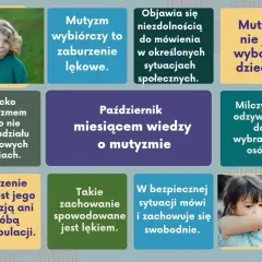 Dziecko z mutyzmem wybiórczym nie mówi w pewnych sytuacjach, co nie jest jego wyborem ani manipulacją.