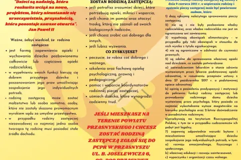 Chcesz zostać rodziną zastępczą? Dowiedz się, kto może nią zostać i jakie warunki trzeba spełnić. Zapewnij dzieciom opiekę i wsparcie.