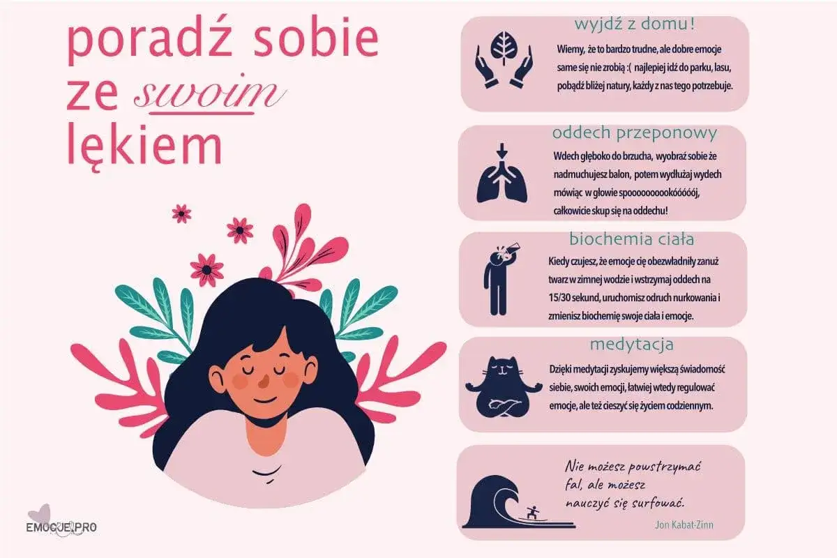 Lęk - Jak sobie radzić? Uspokój ciało i umysł!