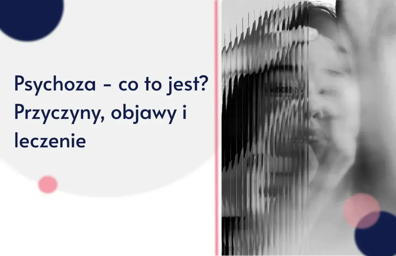 Psychoza – co to jest? Przyczyny, objawy i leczenie. Zniekształcony portret sugeruje trudności w postrzeganiu rzeczywistości.