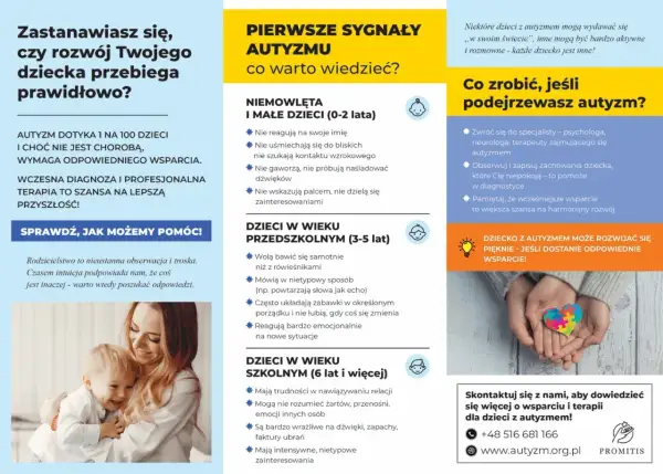 Wczesna diagnoza autyzmu u dorosłych i dzieci to klucz do lepszej przyszłości. Poznaj pierwsze sygnały i dowiedz się, jak pomóc.